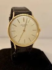 Patek Philippe Calatrava Yellow Gold Champagne Dial 3484 2