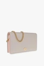 Gucci GG Marmont Chain Wallet New & 3