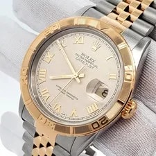 Rolex — Rolex Datejust Turnograph 36mm 2-tone Cream Roman Dial Jubilee 16263 — Watch — resale