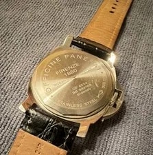 Panerai Luminor GMT "B Series" 100/500 MT Black Dial Leather 3