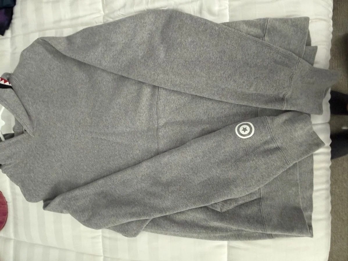 BAPE — Bape Shark Pullover Hoodie — streetwear — resale