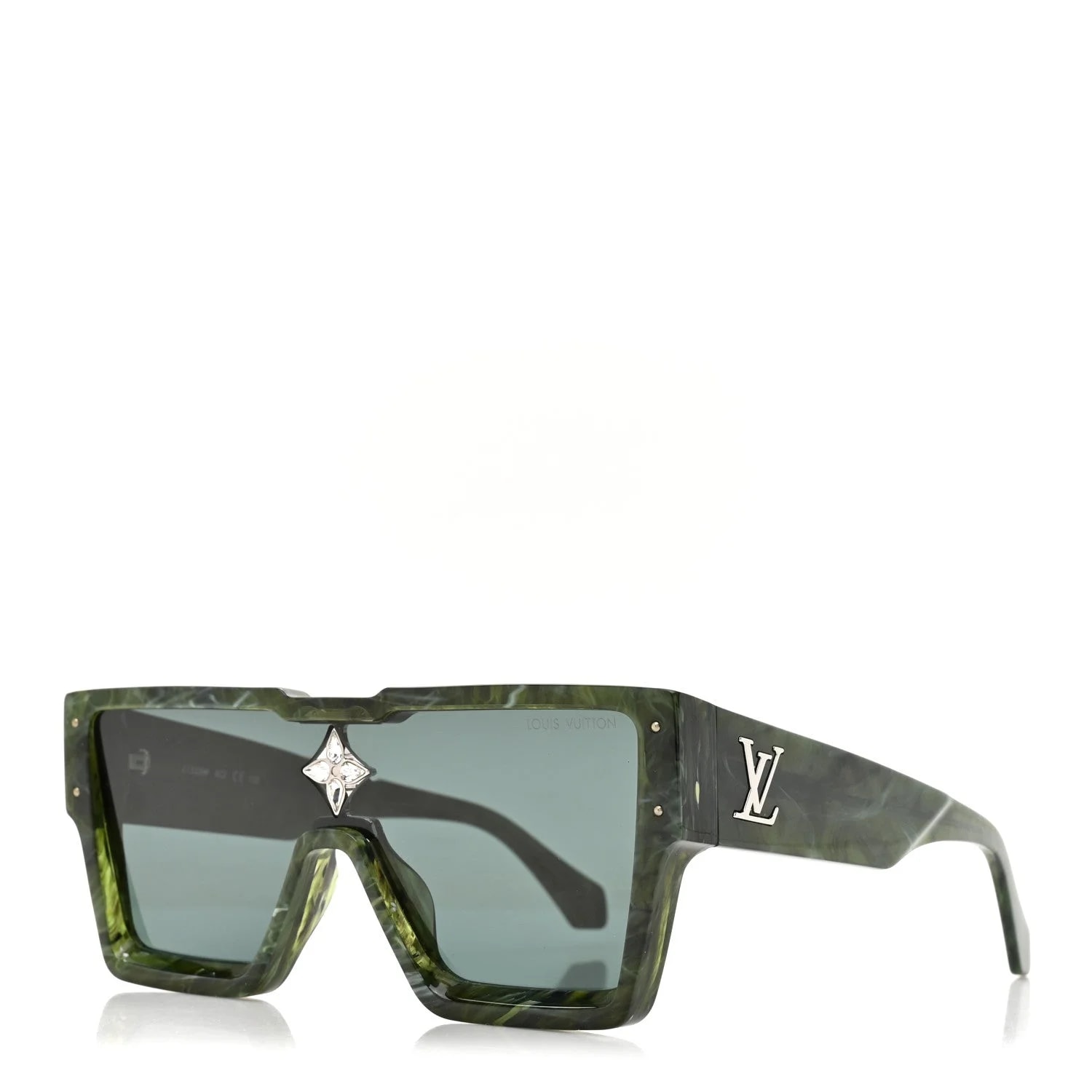 Louis Vuitton — Acetate Effect Swarovski Cyclone Sunglasses Z1552W — Accessory — resale