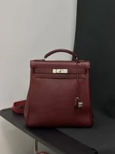 Hermès Kelly Ado Backpack Palladium 4