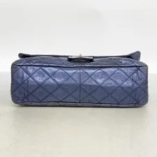 Chanel 2.55 Matelassé Double Flap Chain Meta... GZl1jdbu 3