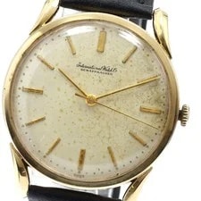 IWC Schaffhausen — IWC Schaffhausen K18YG Cal.89 Silver Dial Hand Winding Watch_966281 — Watch — resale