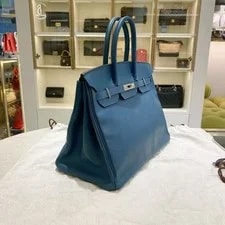Hermès Birkin 35 With Palladium Hardware Auth Classic 3