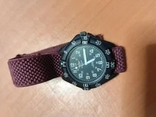 Breitling Army Colt Quartz 300M 1000FT Date Black Dial Running 3