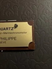 Patek Philippe Display Plate Naviquartz Wood 2