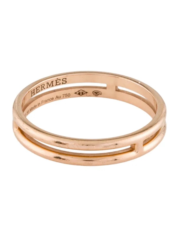 Hermès — 18K Ariane Wedding Band — Jewelry — resale