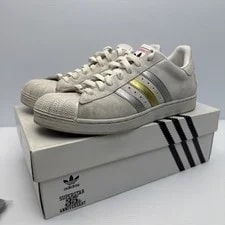 👀😎 Super Adidas Superstar 1 “(Music) Bad Boy Records” Size 11.5 W/ Box 2