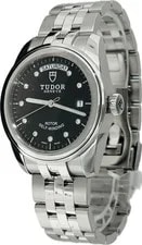 Tudor — Tudor Glamor Date Day 56000 Black Automatic Excellent A7454 — Watch — resale