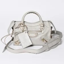 Balenciaga — Balenciaga Classic Mini City 2WAY 300295 Logo — Handbag — resale