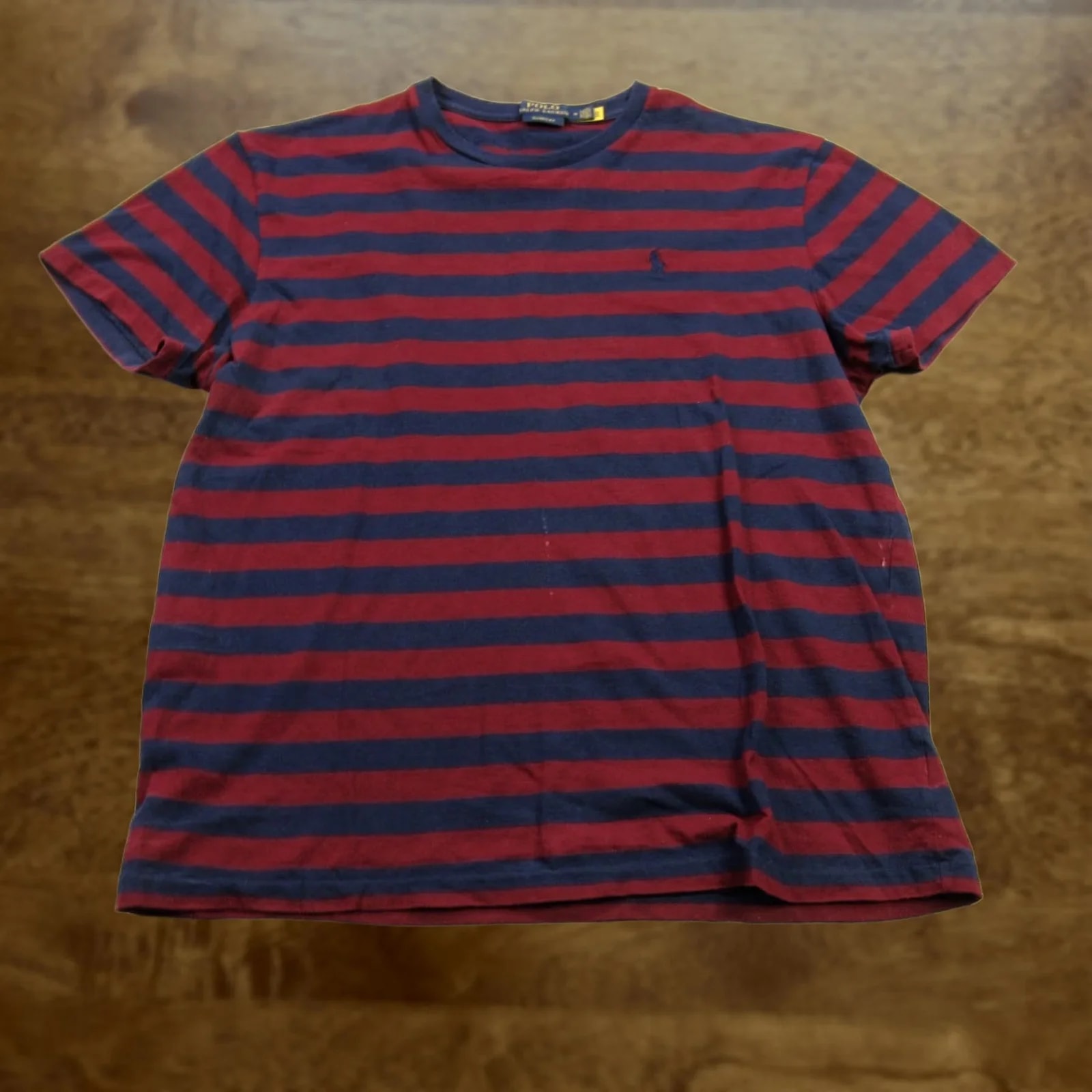 Polo Ralph Lauren — Polo Ralph Lauren Shirt Medium Short Sleeve Crew Neck Outdoors Classic Logo — streetwear — resale