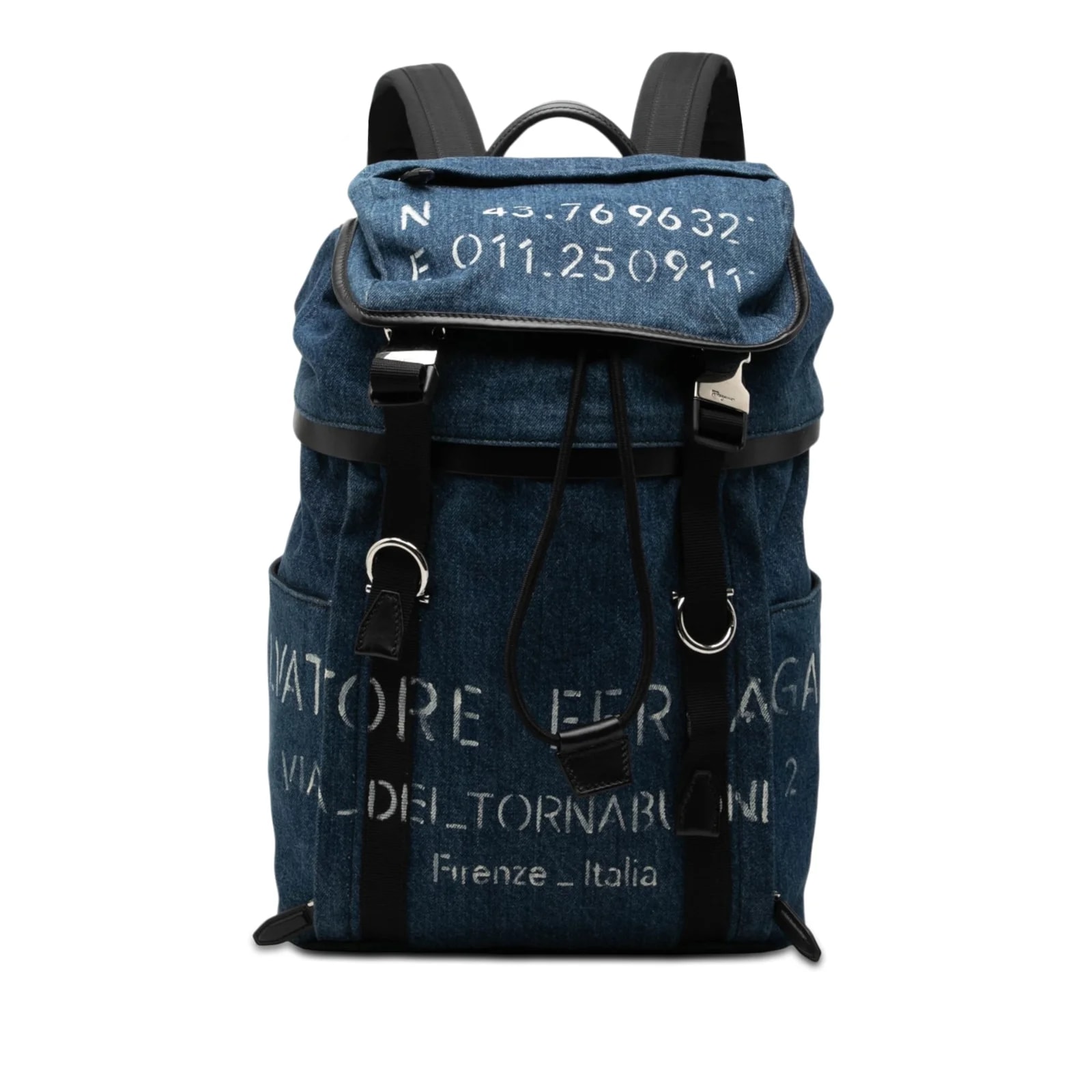 Ferragamo — Printed Backpack — Handbag — resale