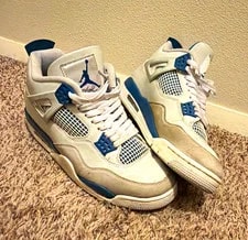 Jordan Air 4 Retro Military 2024 3