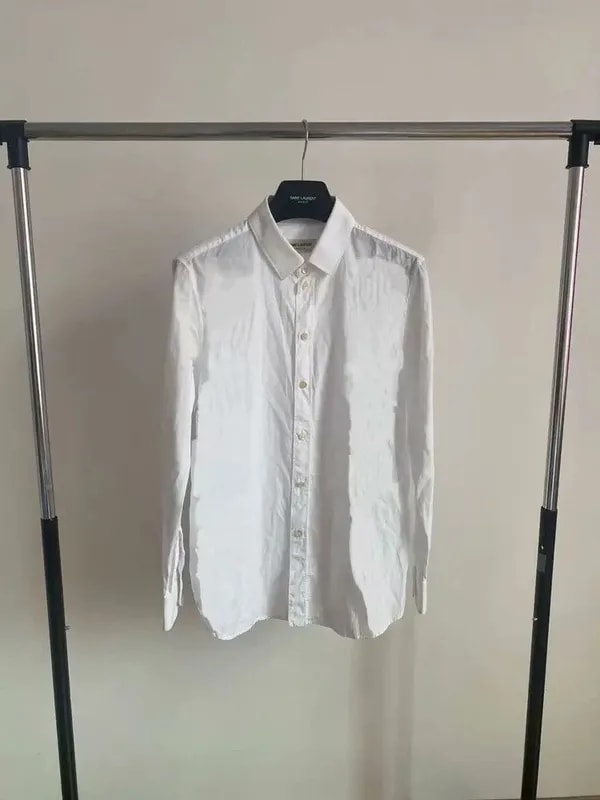 Saint Laurent — Sz 38 Saint Laurent Paris 18SS Classic Plain Shirt — streetwear — resale