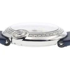 Cartier Baron Blanc de W4BL0002 Diamond Bezel Quartz Watch_950357 4