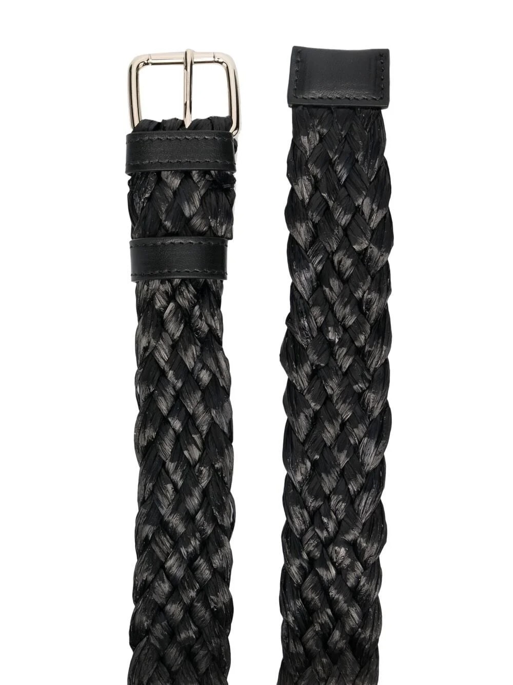 Red Valentino — Valentino Woven Logo Belt — Textile — Accessory — resale
