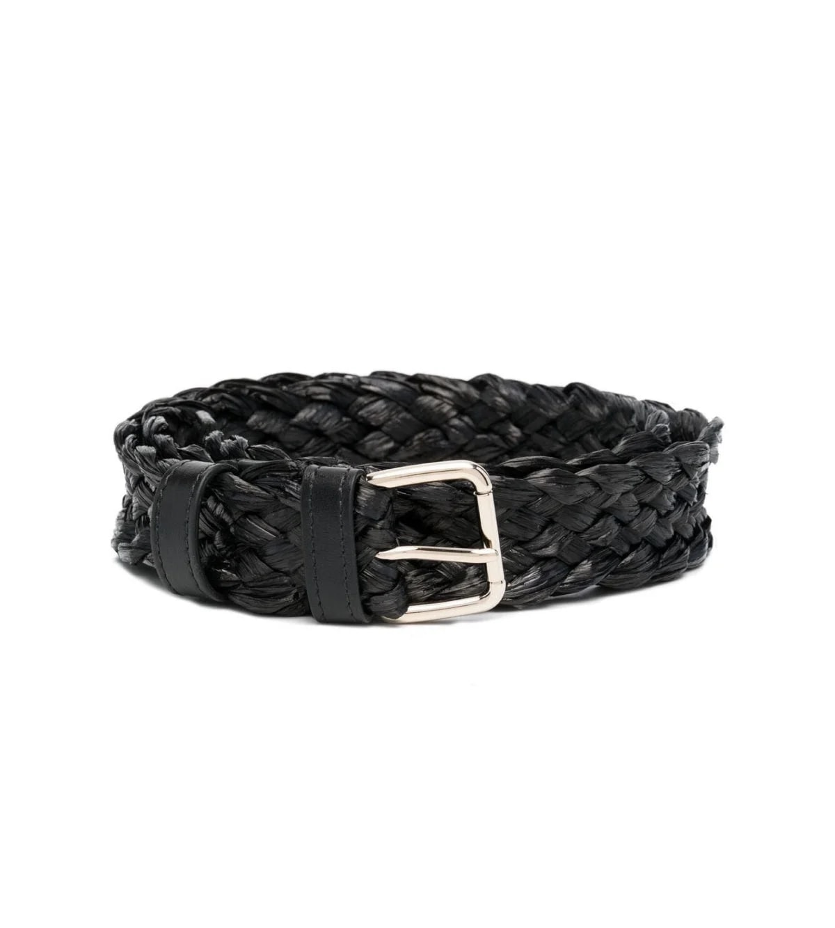 Valentino Woven Logo Belt — Textile 2