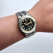 Breitling Tabarly 80770 Quartz Date Silver Combi Japan 0711928 2