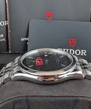 Tudor 1926 41mm Black Waffle Dial - Ref. M91650-0002 - Box & Paper 3