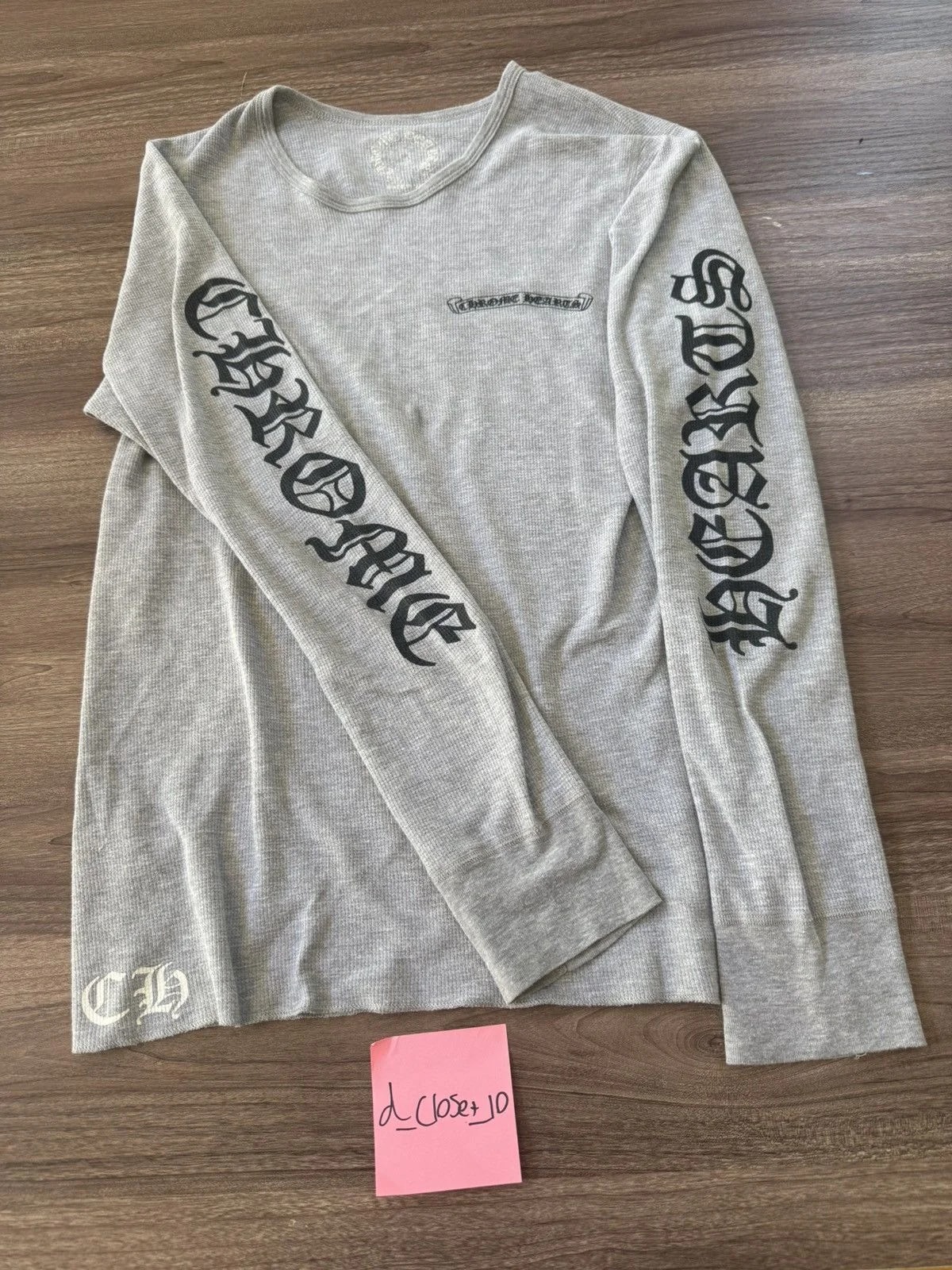 Chrome Hearts — Hearts Thermal — streetwear — resale