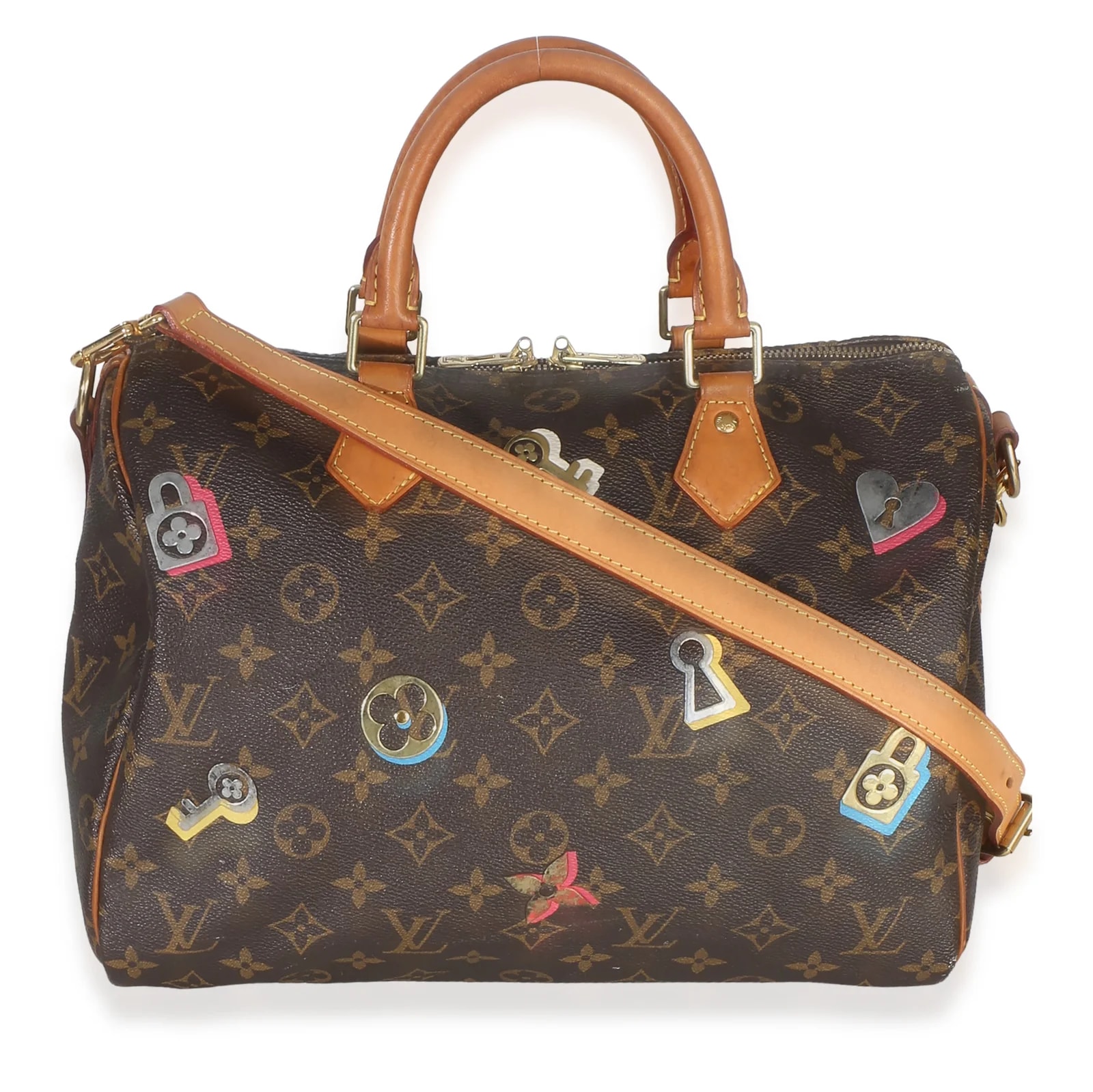 Louis Vuitton Love Lock Speedy Bandouliere 30 2