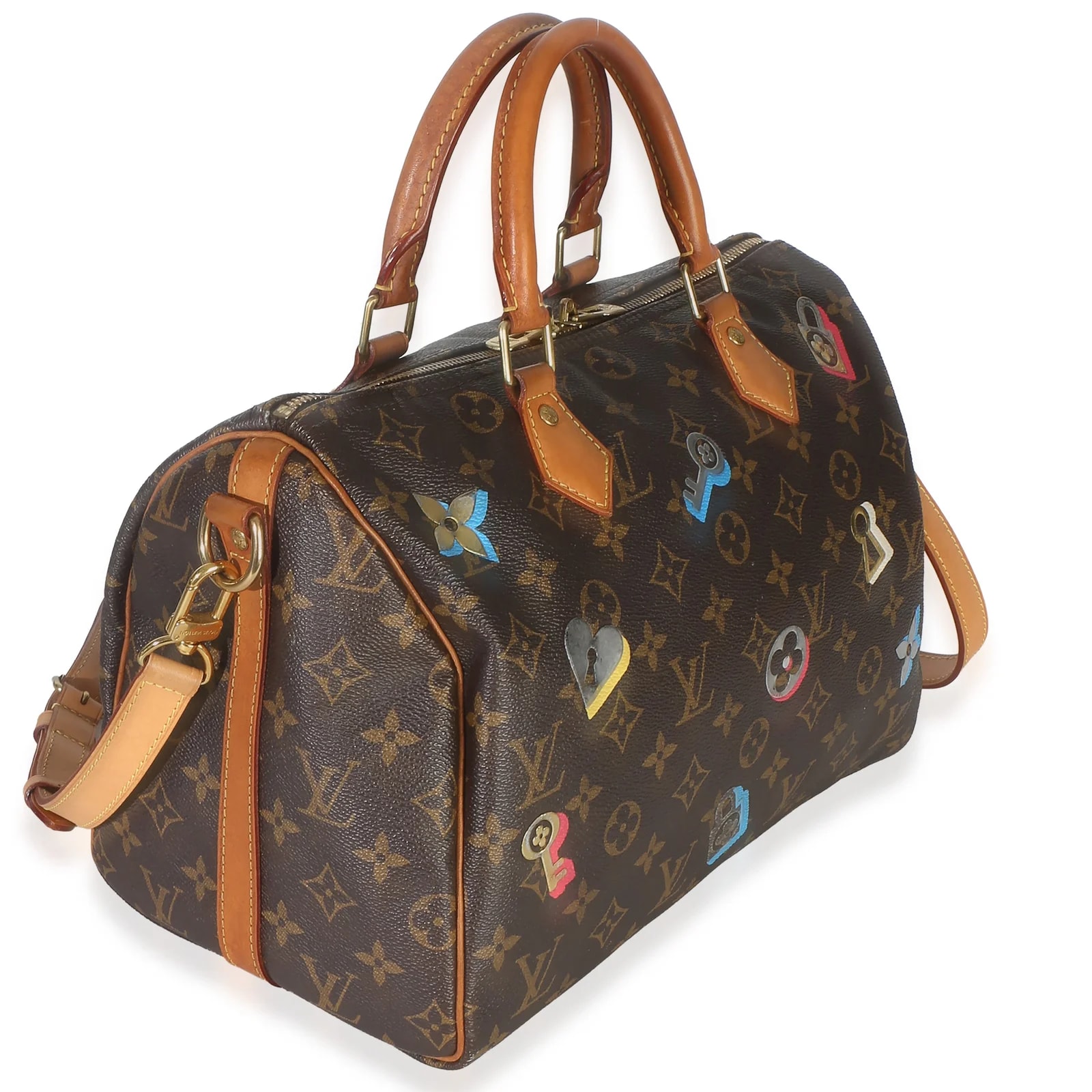 Louis Vuitton Love Lock Speedy Bandouliere 30 3