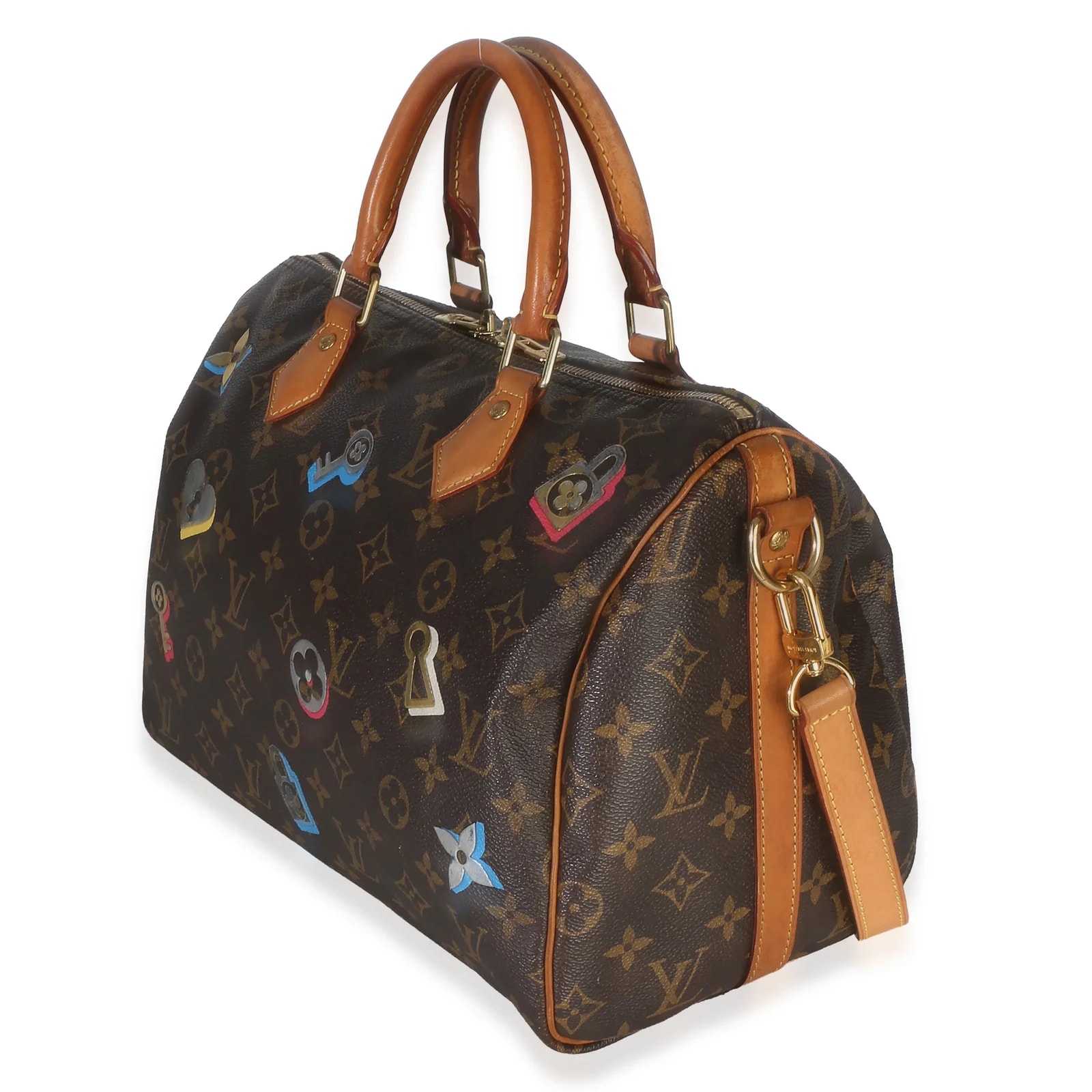 Louis Vuitton Love Lock Speedy Bandouliere 30 4