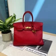 Hermès — Hermès Birkin 35 Casaque Q5 Top Handle — Handbag — resale