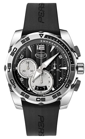Worldofluxuryus — Parmigiani Fleurier Bugatti Pershing 002 Chronograph Stainless Steel — Watch — resale