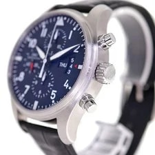 IWC Pilot ･Chronograph IW377701 Stainless Steel Diamond 43mm #KNW2425 3