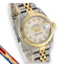 Rolex Datejust 69173G Diamond 10P Gold Stainless Steel 4