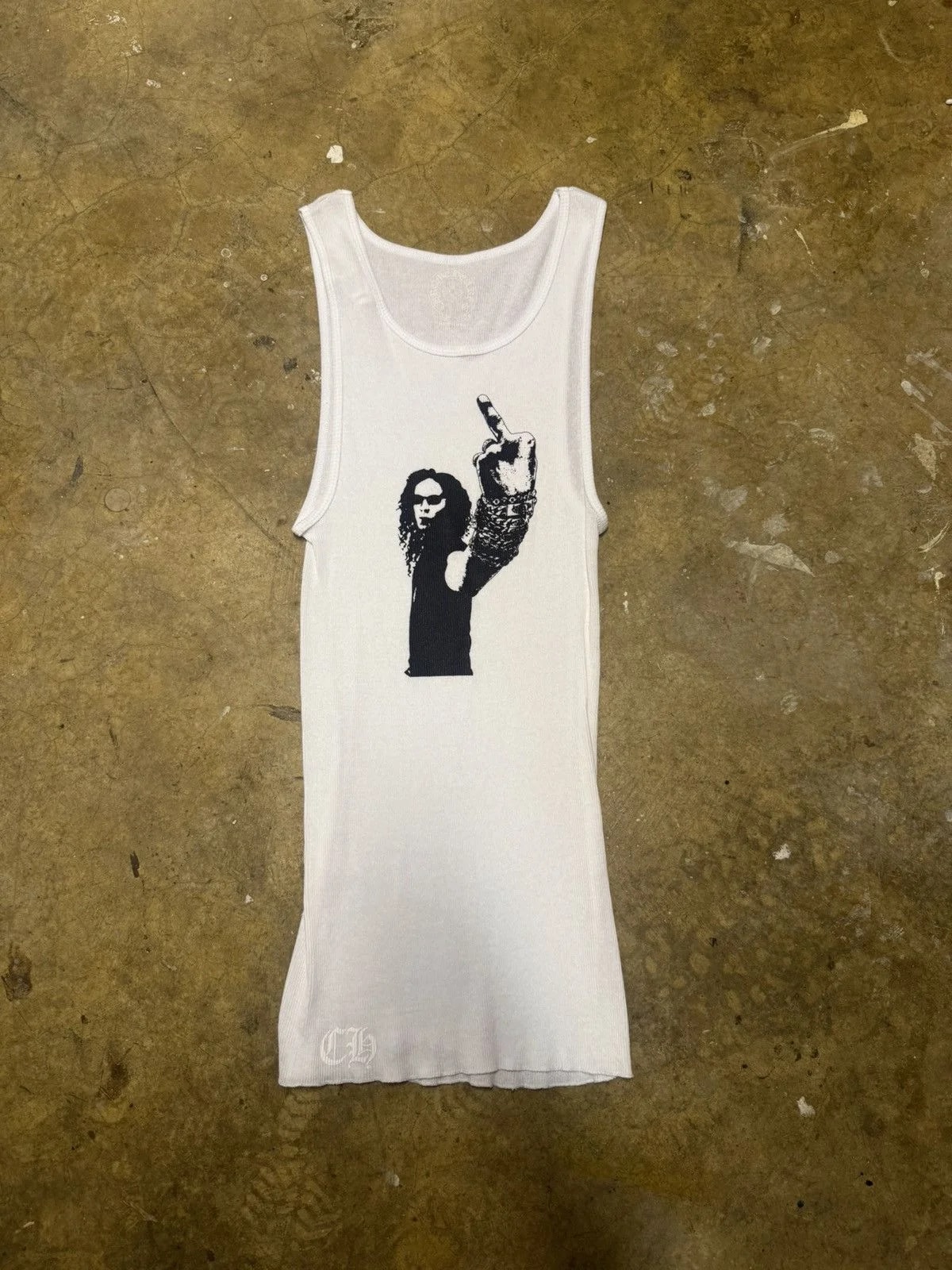 Chrome Hearts — Hearts Ribbed Richard Stark Tank Top ' ' — streetwear — resale