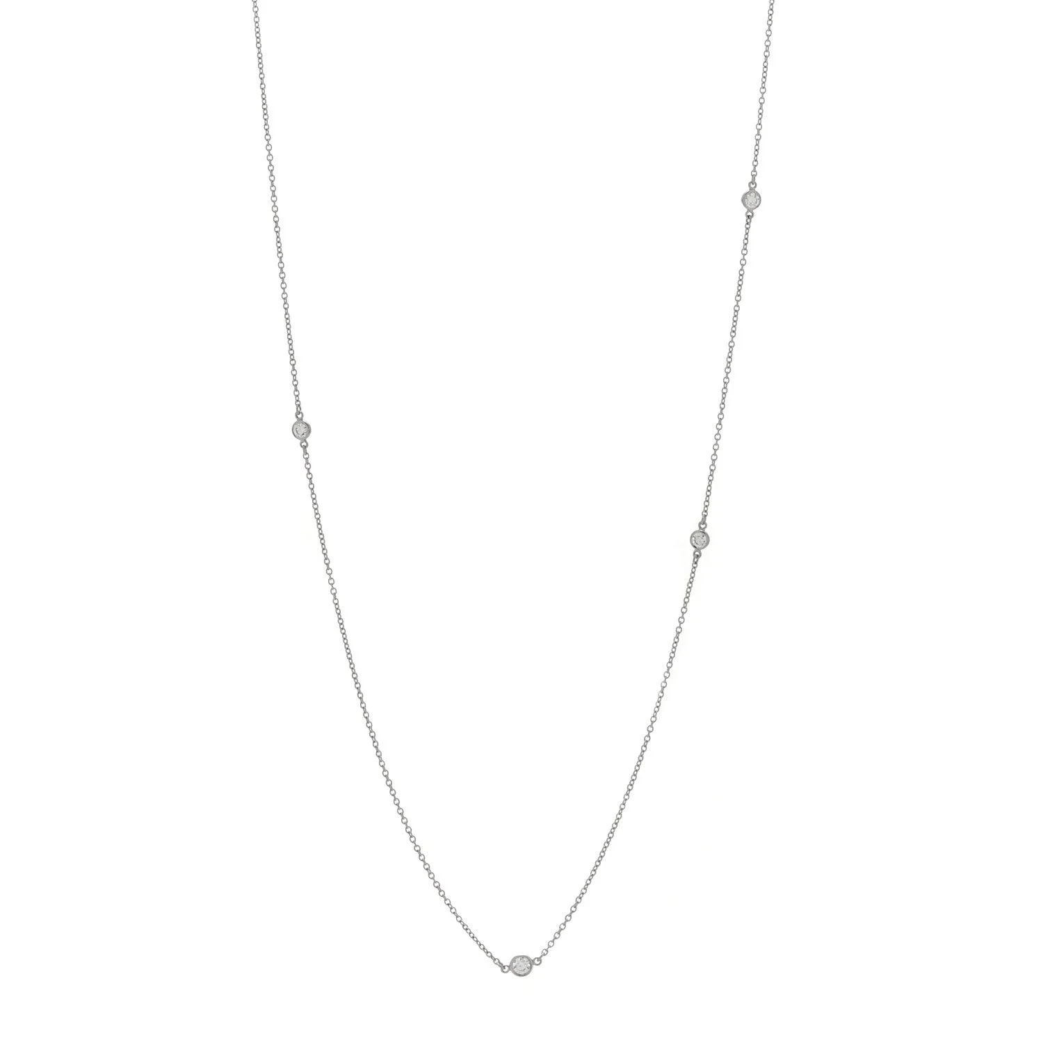 Tiffany & Co. — Elsa Peretti .51ctw Diamonds By the Yard Sprinkle — Jewelry — resale