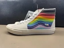 New With Box Vans Skate Sk8 Hi Pride 2