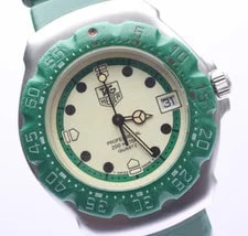 TAG Heuer — [EXC+5] TAG Heuer Formula 1 Professional 372.513 33mm Green Dial — Watch — resale