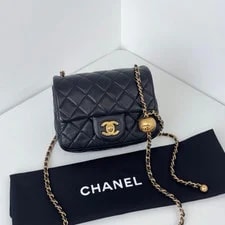Chanel — Chanel Classic Flap Crossbody Ball Chain — Handbag — resale