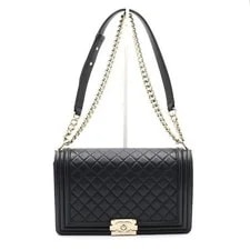 Chanel Lamb Boy Large Flap Chain 152315354 2