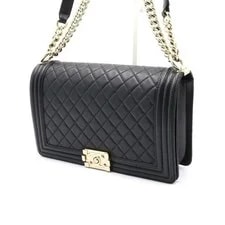 Chanel Lamb Boy Large Flap Chain 152315354 3