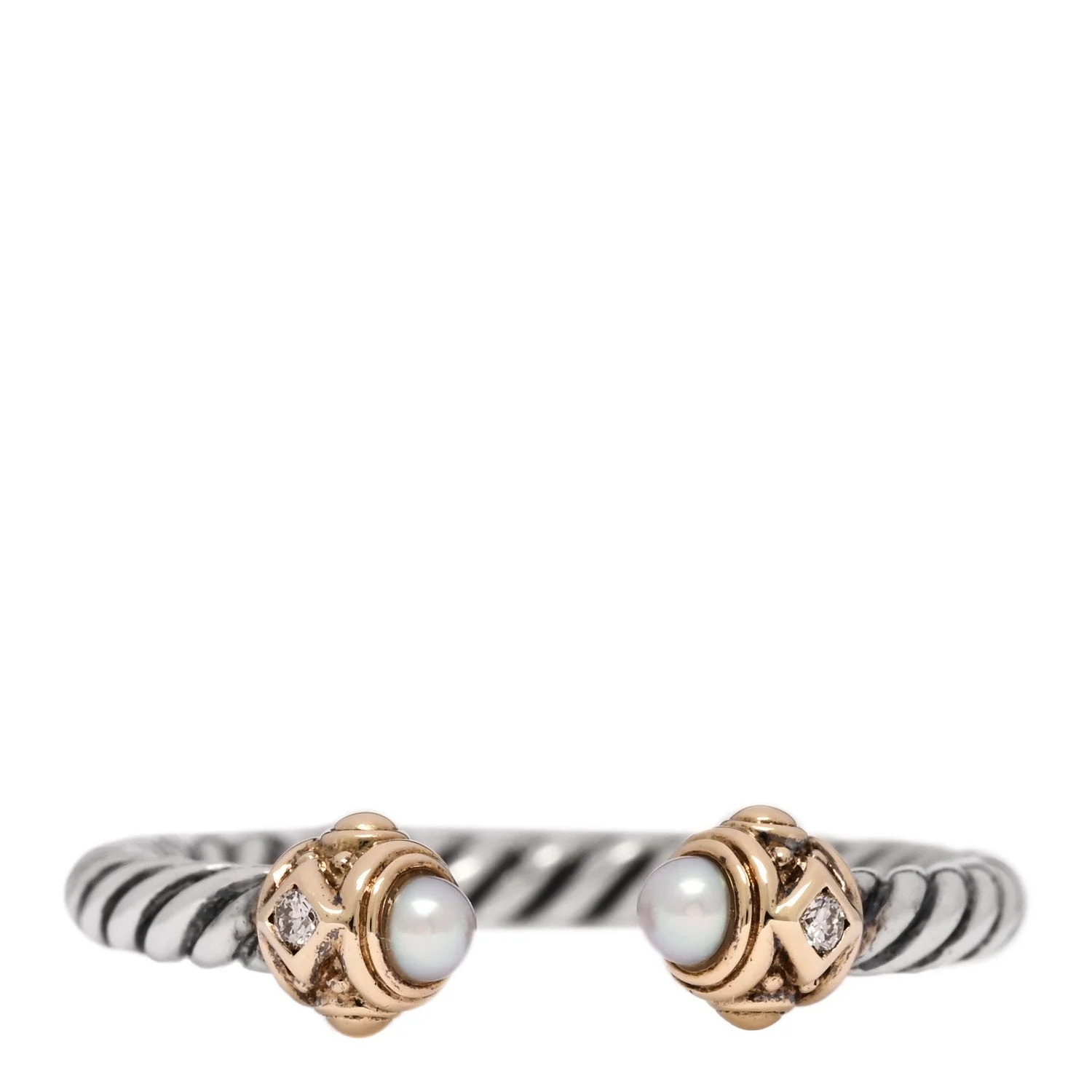 David Yurman — 14K Yellow Gold Freshwater Cultured Renaissance 49 5 — Jewelry — resale