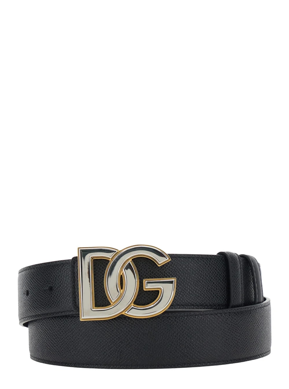 Dolce & Gabbana Logo-Buckle Belt — 3