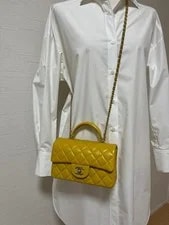 Chanel Top Handle Flap 489286 3