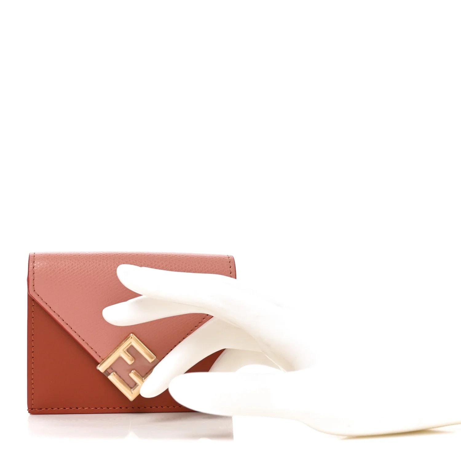 Vitello King Cruise Diamonds Mini Tri-Fold Envelope Wallet Macaron 2