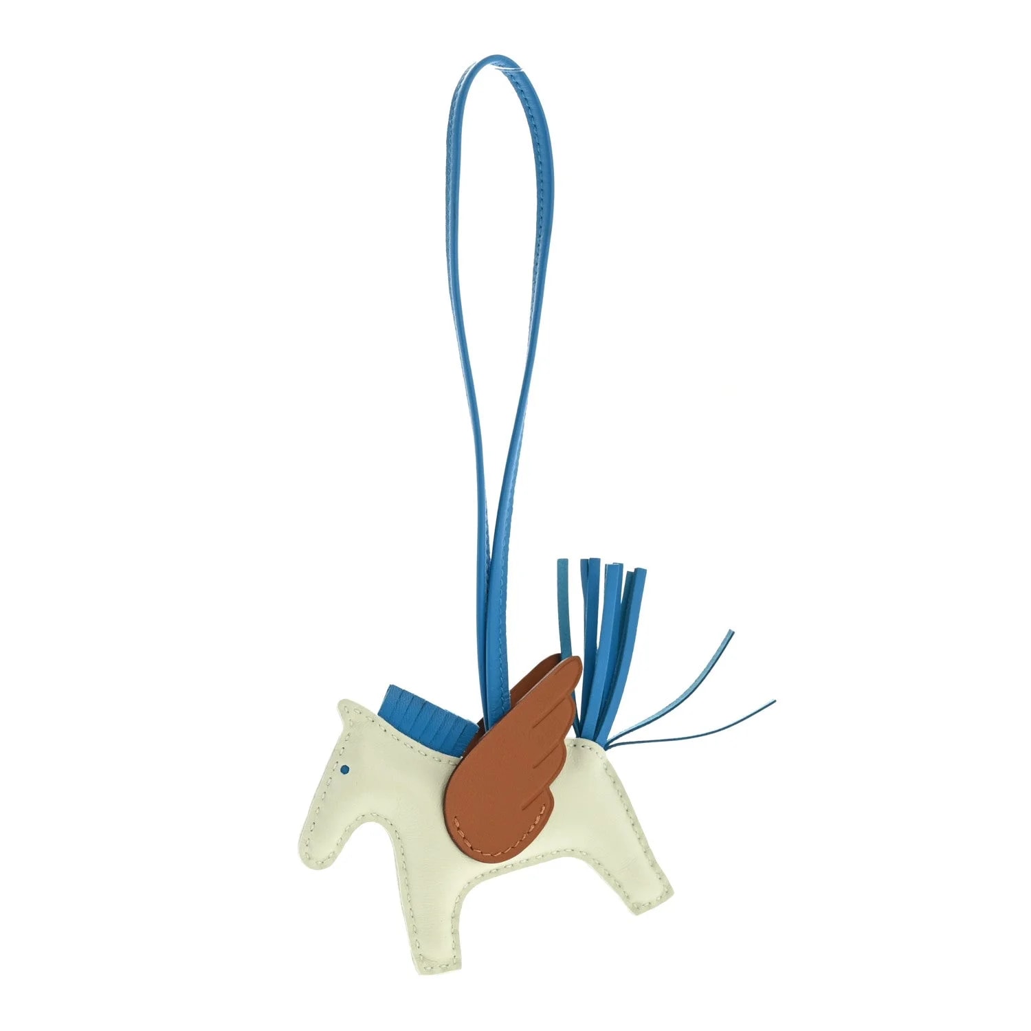 Hermès — Milo Grigri Rodeo Pegase Horse Bag Charm Fizz Zanzibar — Accessory — resale
