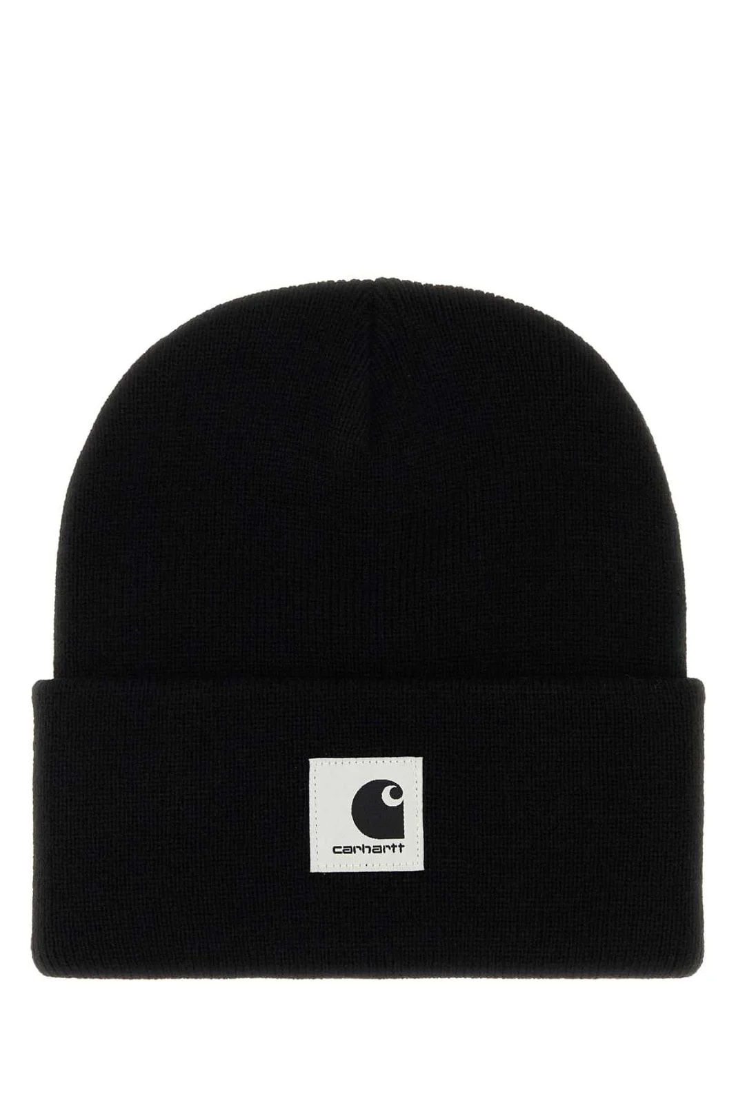 Carhartt Wip — Carhartt Wip Bag Logo-Patched Ribbed Beanie — Exterior: Beanies — Accessory — resale