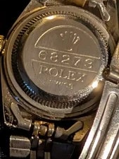 Rolex Datejust Two-Tone Gold/Silver Automatic Date Analog Bracelet 2