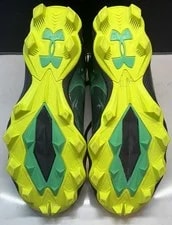 Under Armour Spotlight Lux MC LE Slime Football Cleats 6 (TV-A1) 2