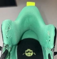Under Armour Spotlight Lux MC LE Slime Football Cleats 6 (TV-A1) 4