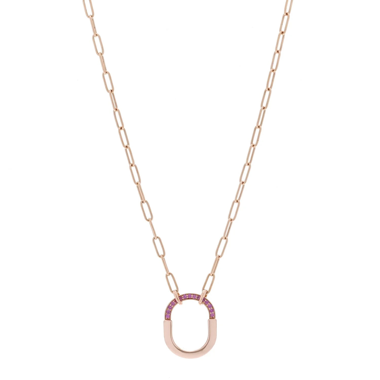 Tiffany & Co. — 18K Rose Gold Small Lock — Jewelry — resale